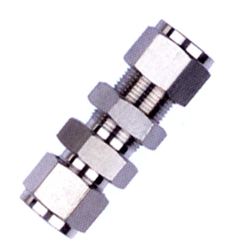 Stainless Steel Bulkhead Union Compression Tube Fitting